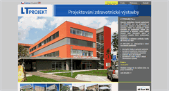 Desktop Screenshot of ltprojekt.cz