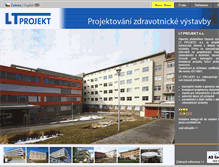 Tablet Screenshot of ltprojekt.cz